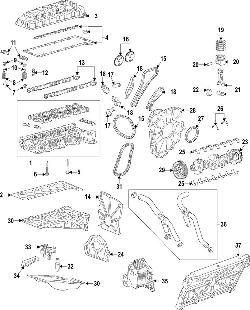 Genuine GM Piston 55510938