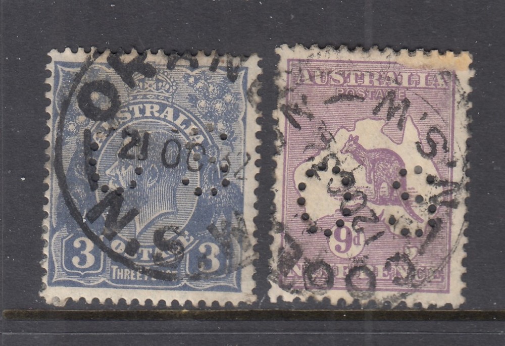 Australia Officials - OS PERFINS (Used) Nice Group
