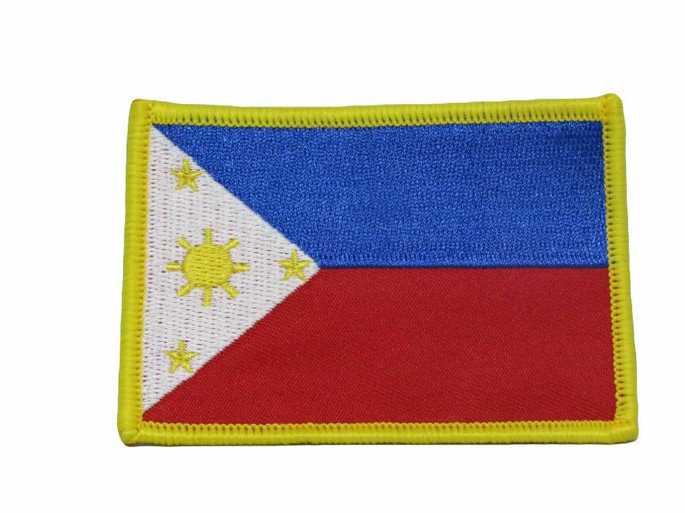 Philippines Country Flag Iron On Patch