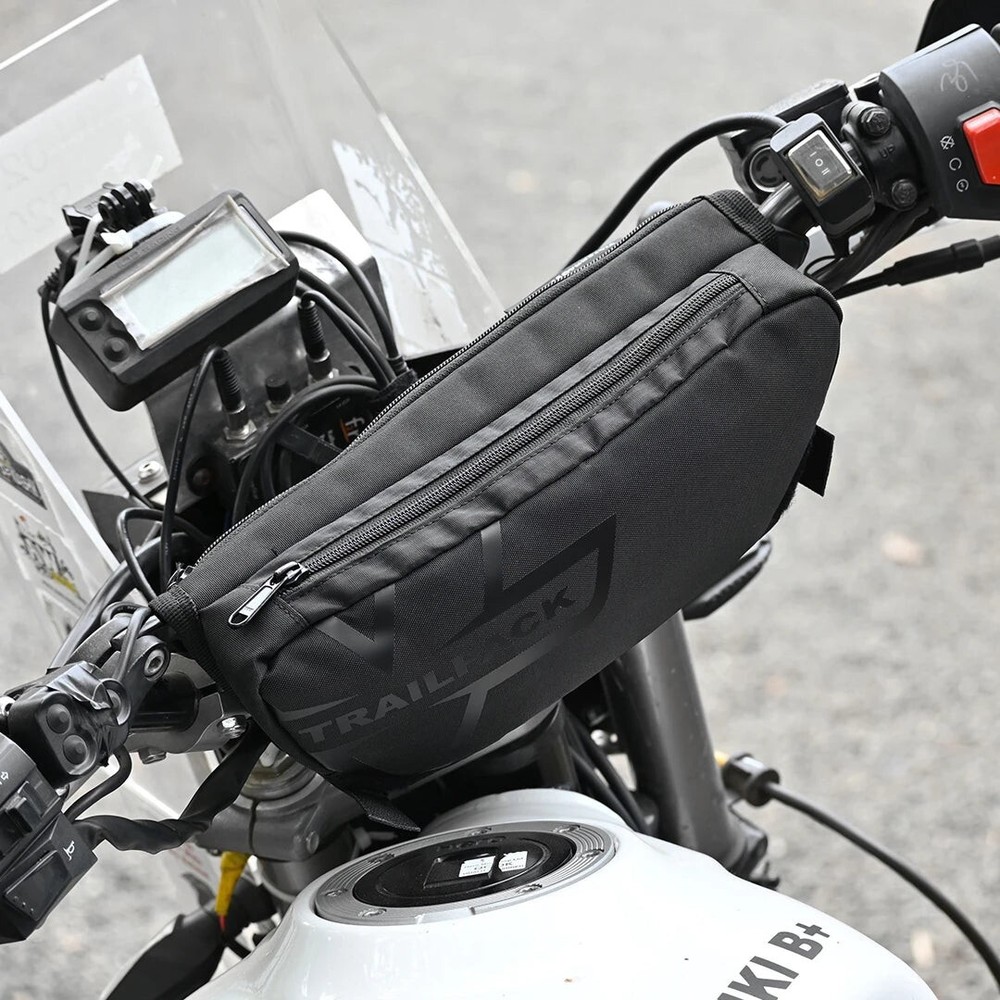 "CROSSBAR HANDLEBAR TRAIL PACK, BLACK" FIT FOR ALL MOTORCYCLE