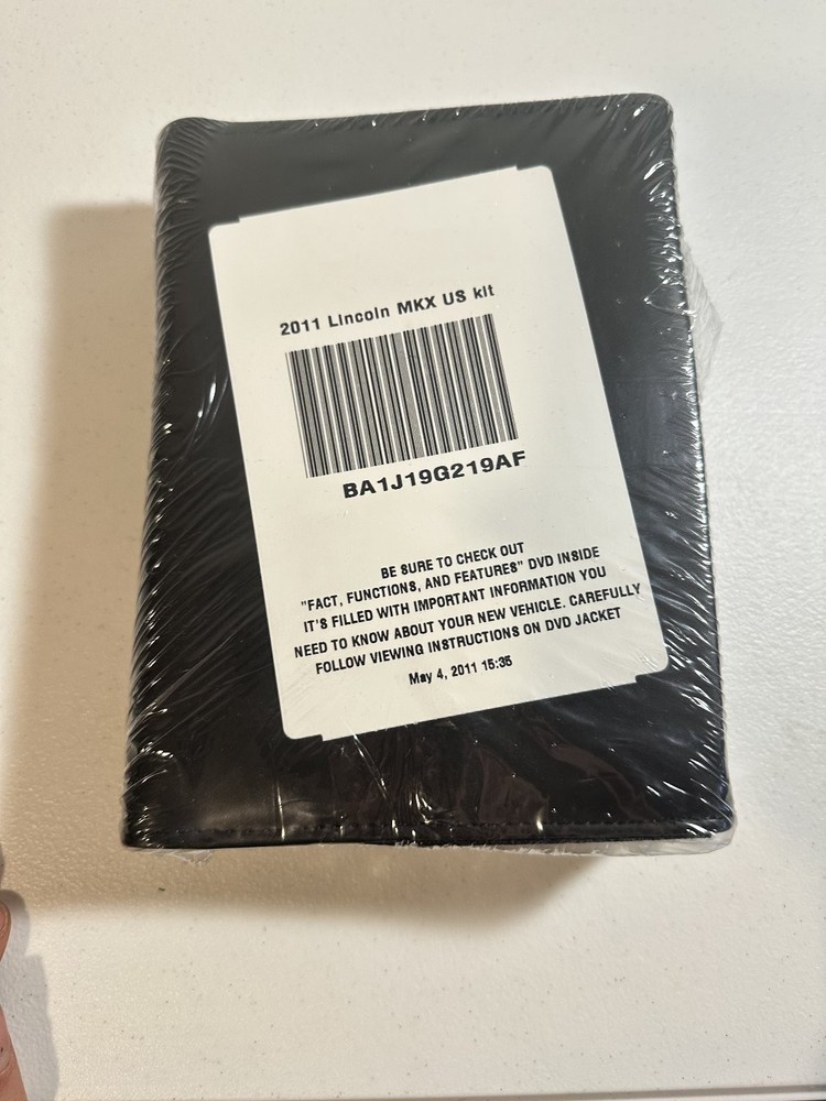 2011 Lincoln MKX Owner's Manual Set