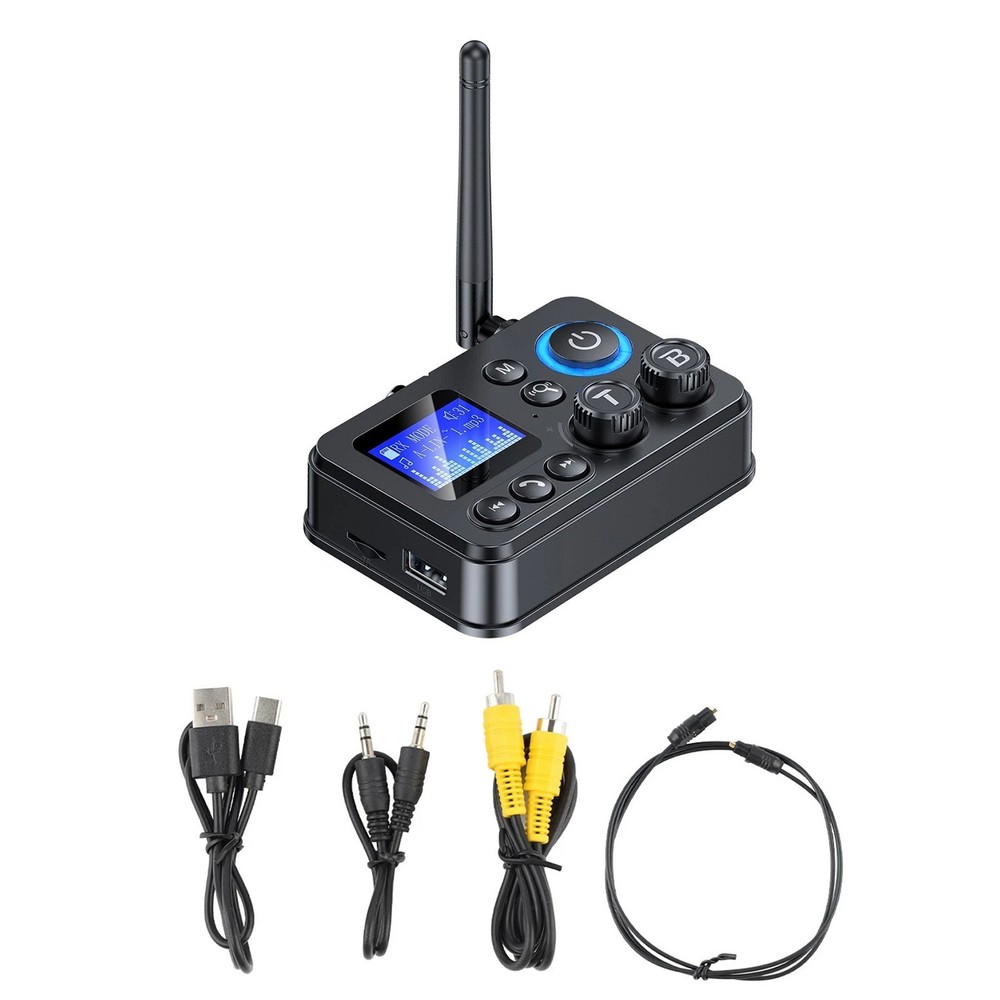 For Bluetooth 5.4 Transmitter Receiver 3.5mm AUX RCA Audio Adapter Professional