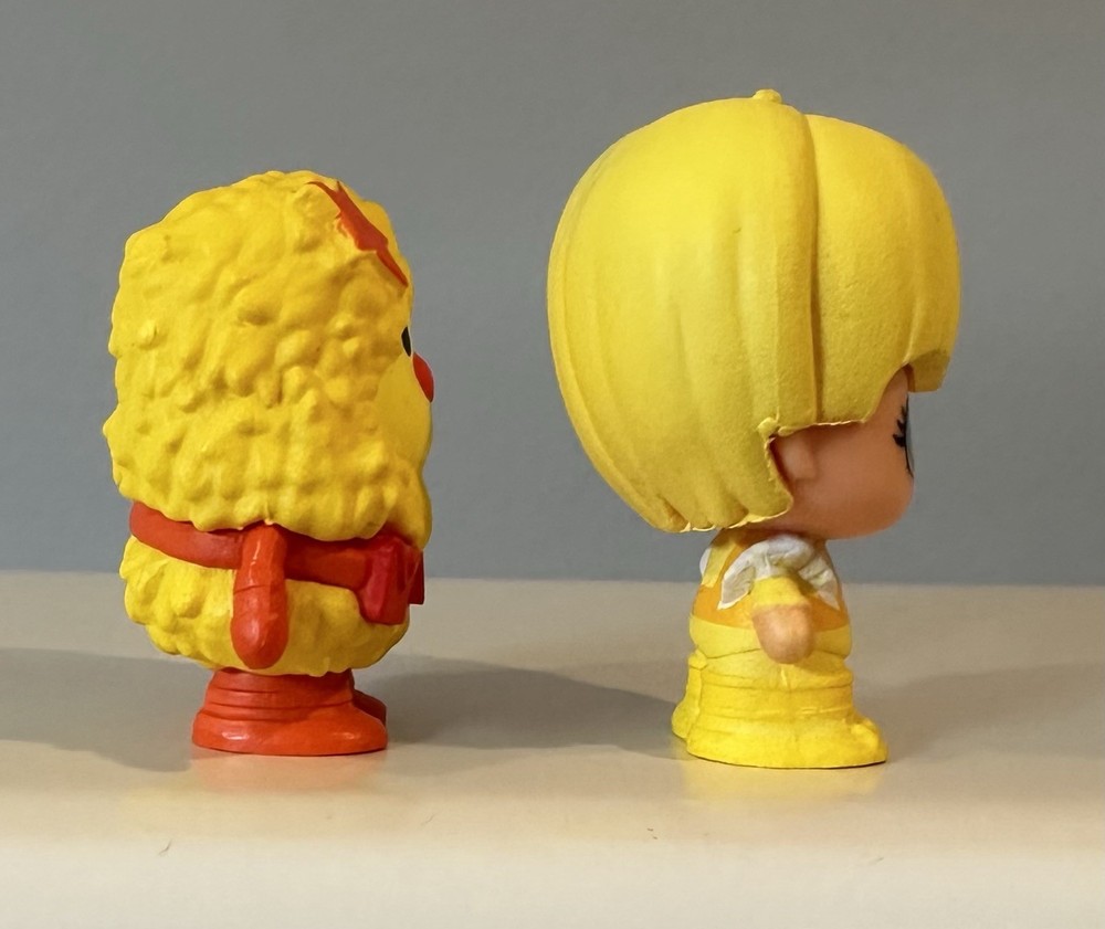 Cheebee Rainbow Brite Micro Figure Canary Yellow & Spark