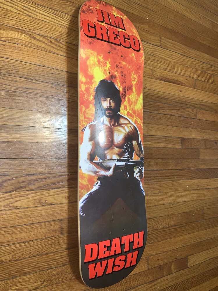 Deathwish Jim Greco Rambo Skateboard Deck. 2010 Model