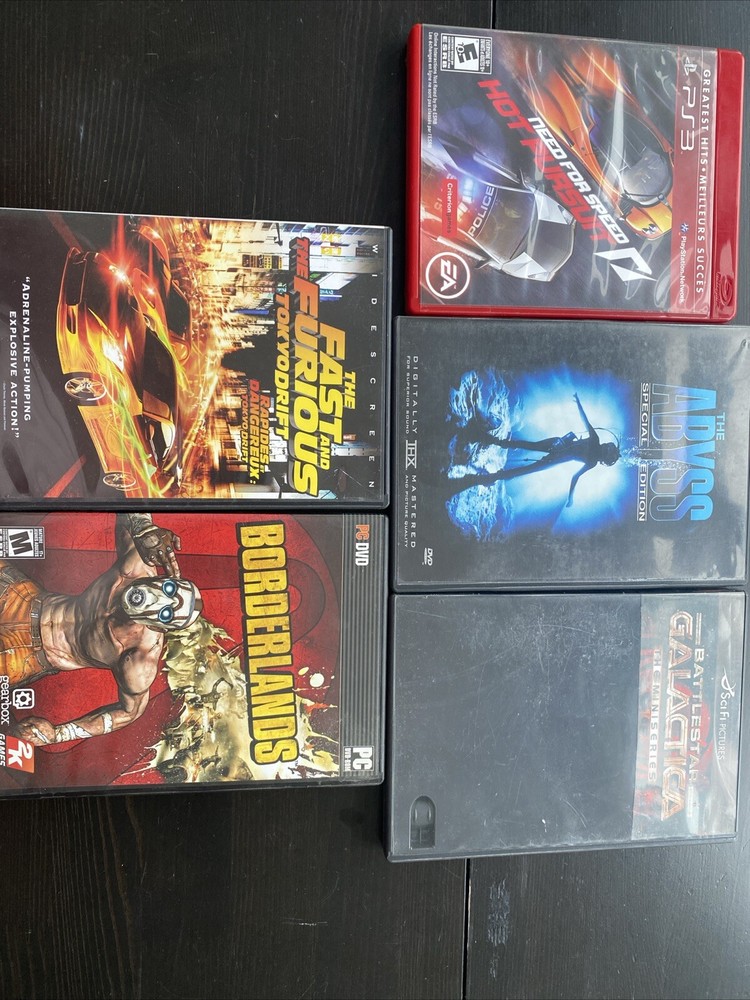 games lot 5 pieces