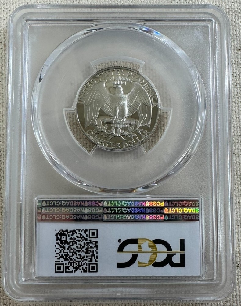 1987 S 25C Washington Quarter Proof PCGS PR69DCAM