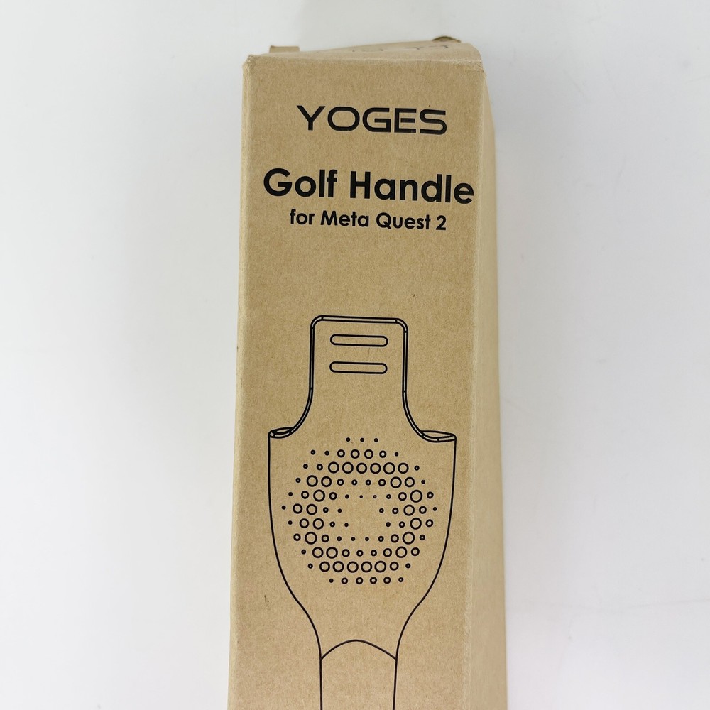 YOGES VR Pink Golf Handle Adapter for Meta Quest 2