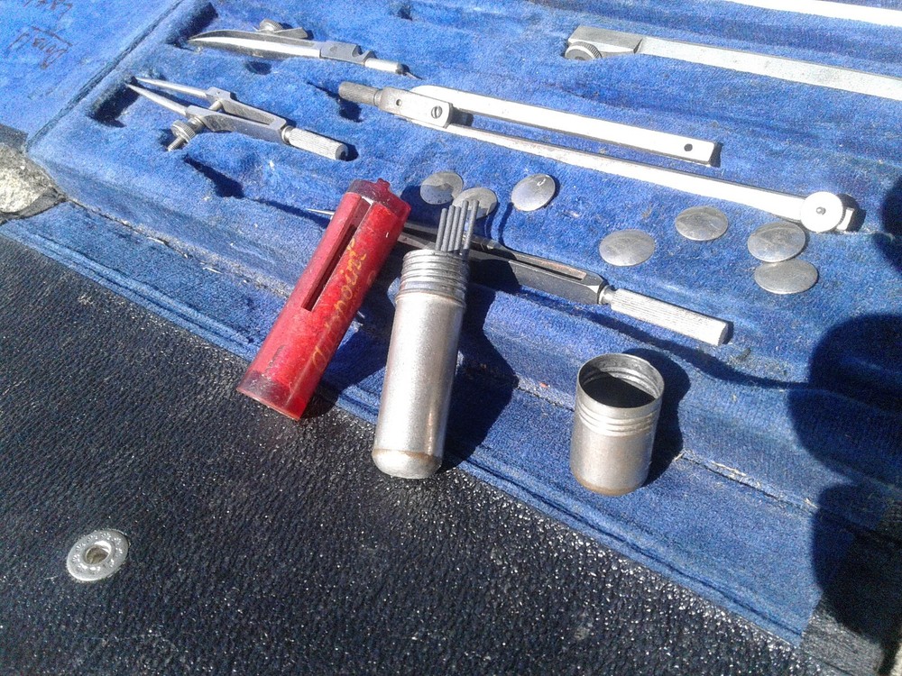 Vintage Drafting Set Germany Frederick Post Chicago