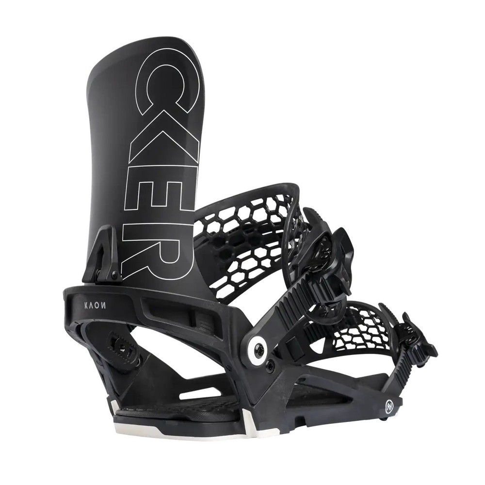Nidecker Kaon Snowboard Bindings, Black, Medium