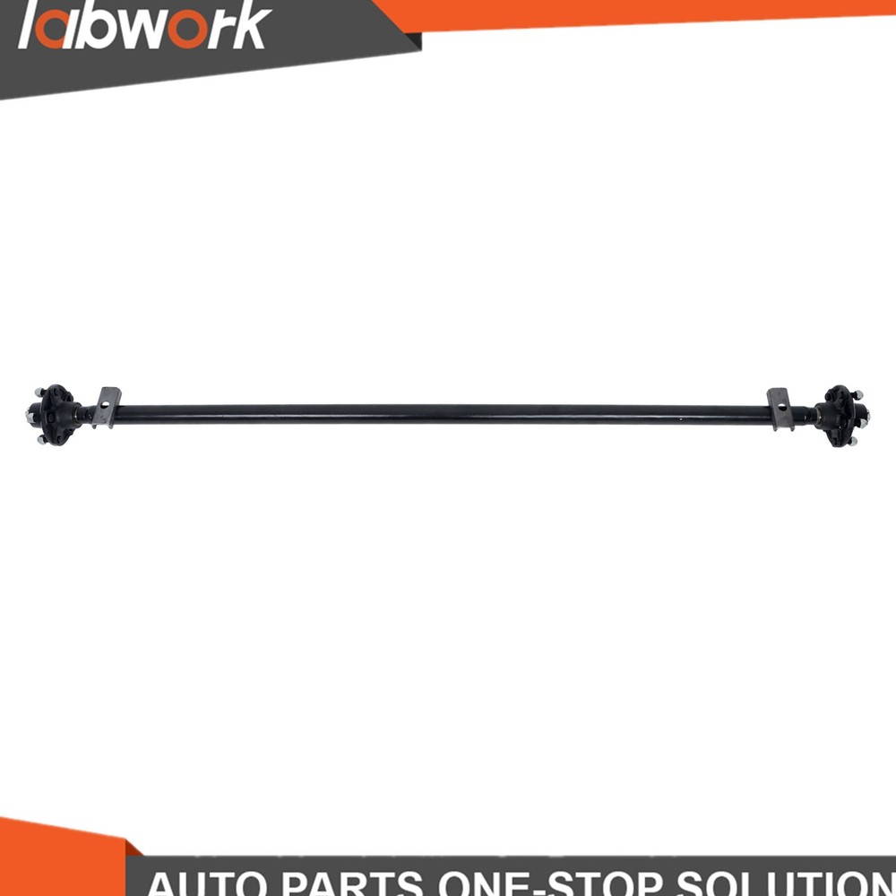 Labwork 2000lbs Trailer Axle 5 lug-4.5' 71' Hub Face 58' Spring Center