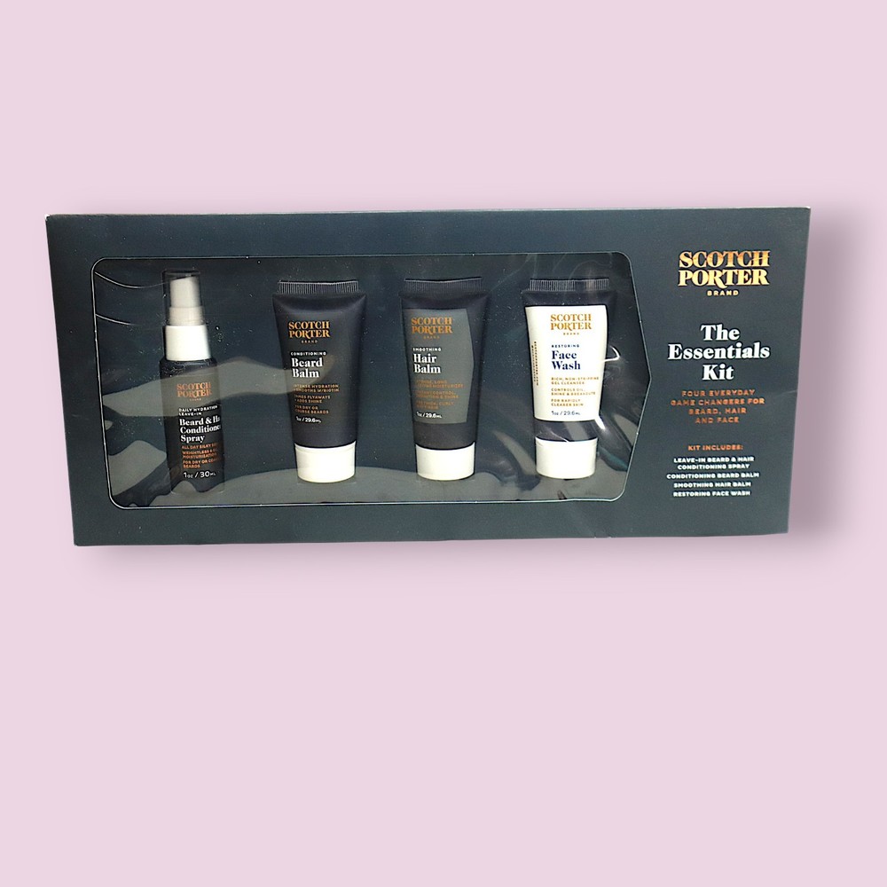 Scotch Porter Brand The Essentials Kit 4 Pcs.