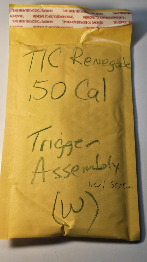 Thompson Center Renegade Muzzleloader Double Trigger Assembly (W)