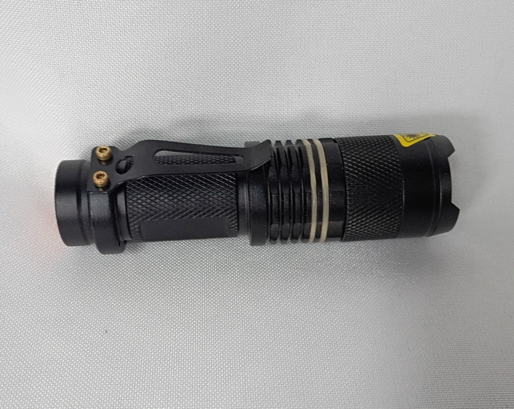 HausBell SK-68 IPX4 Waterproof Flashlight with Belt Loop