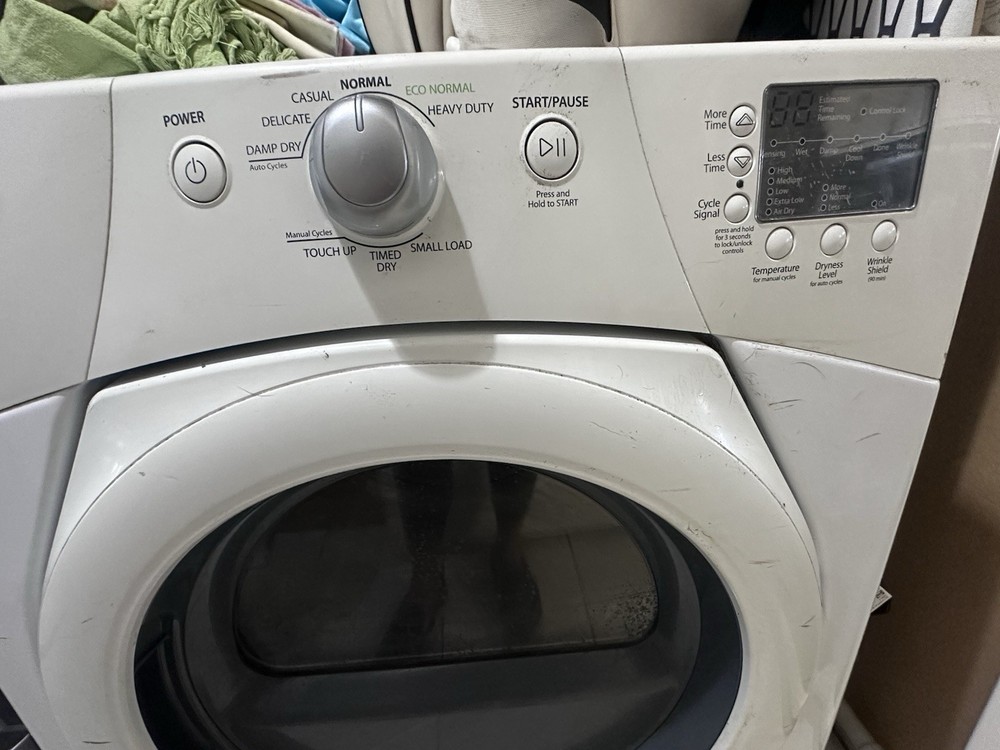 Whirlpool Duet & LG TrueBalance Washer Dryer Set Front-Loading White Silver