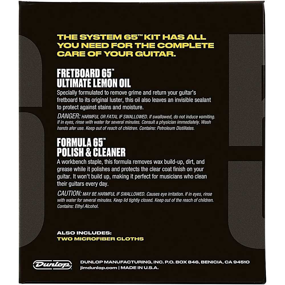 Dunlop Body and Fingerboard Cleaning Kit