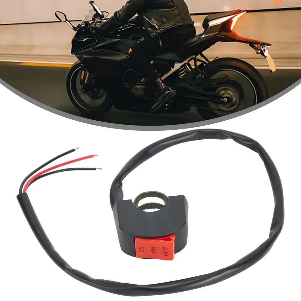 ON/OFF Switch Handlebar Switch 22mm About 52cm/20.5\" DC12V/10A Plastic
