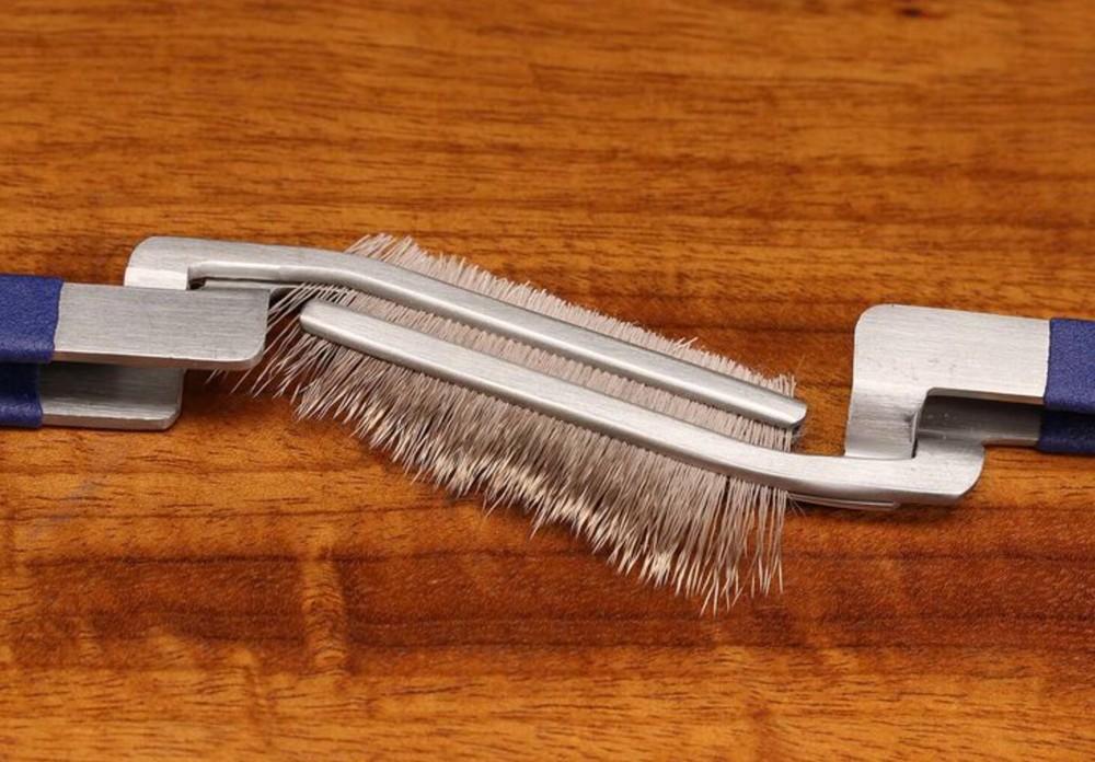 HARELINE MATERIAL CLAMP SET - Fly Tying Dubbing Loop Clips - Small Medium Large