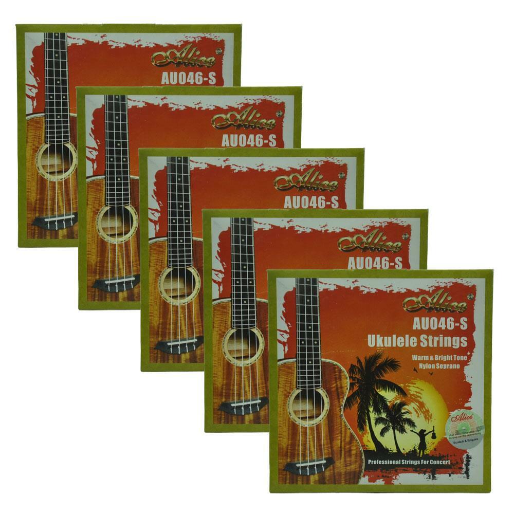 5Sets Alice Soprano Ukulele Strings Modified Nylon AECG AU046S