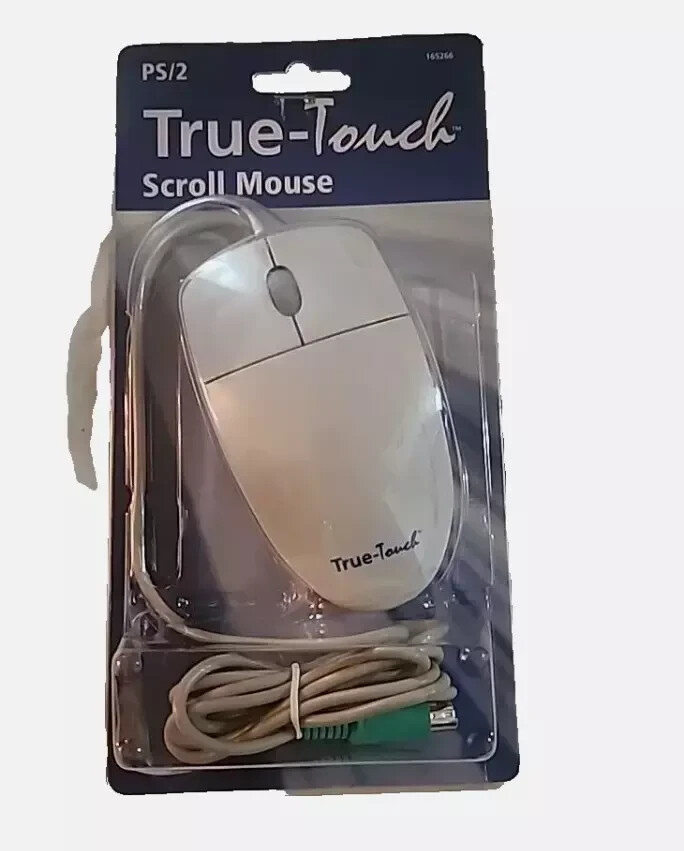 True-Touch Scroll Mouse - Ultra-Sensitive Touch Navigation, Ergonomic Design