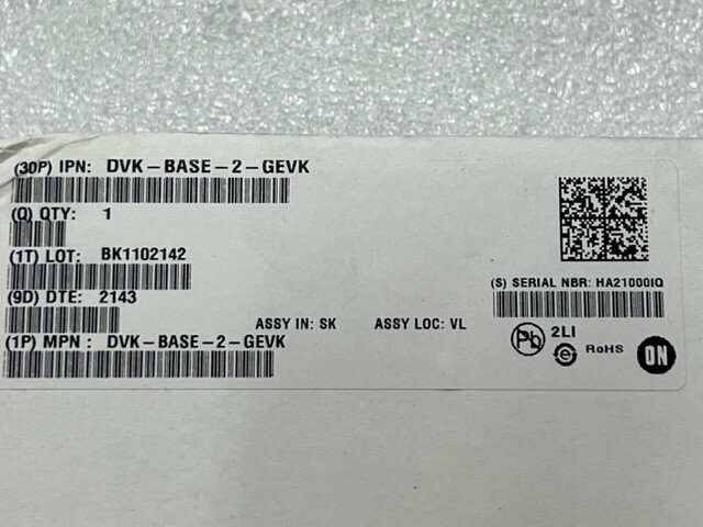 Onsemi DVK-BASE-2-GEVK Microcontroller Base Evaliation Kit New