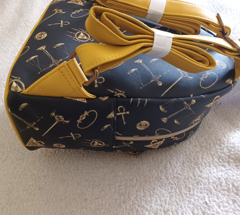 Yu-Gi-Oh Loungefly Milenium Puzzle Mini Backpack NWT