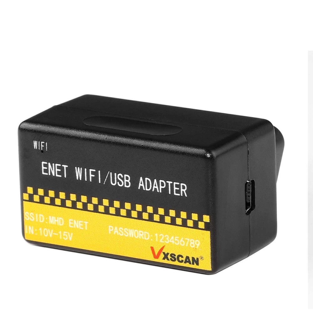 OBD ENET WIFI/USB Adapter DOIP F/G-serie with BimmerCode E-SYS Bootmod3 Ethernet