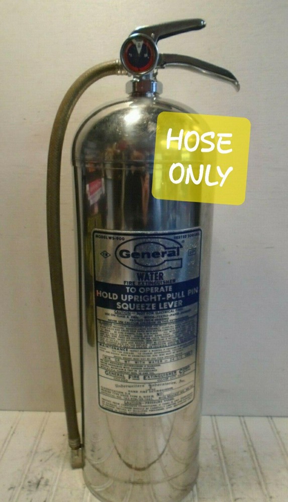 🤡🔥🧯GENERAL WATER FIRE EXTINGUISHER REPLACEMENT (HOSE ONLY) 🤡🔥🧯