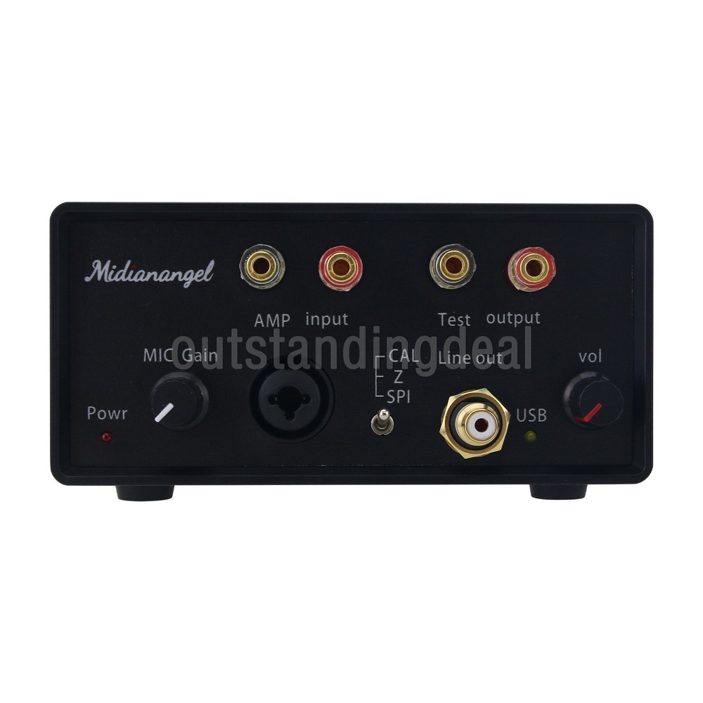 Multifunctional Audio Test System for Speaker Amplifier with MID3000 Testing Mic