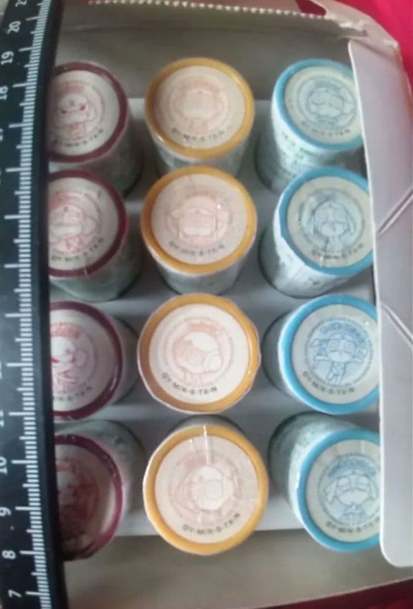Keroro Sergeant Message Stamps, Set of 24, Comp Stamps #5470ee