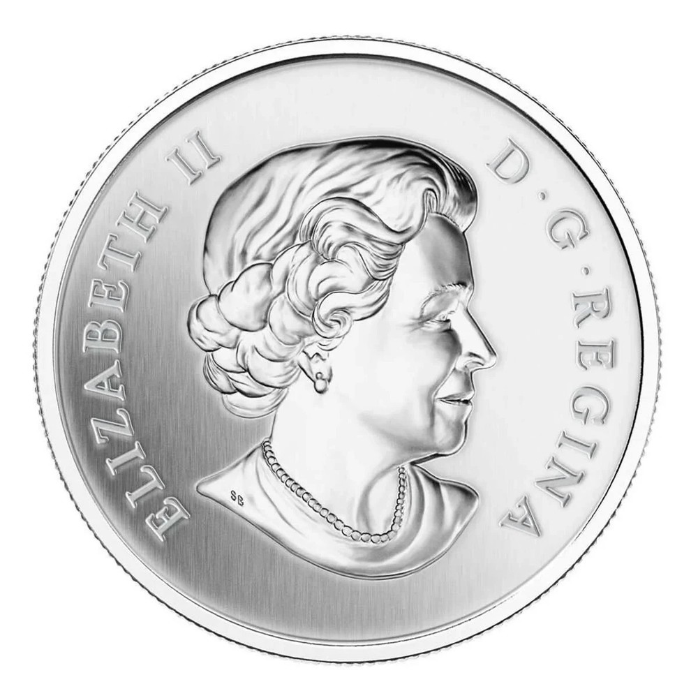 2011 $10 Canada Maple Leaf Forever - Pure Silver Coin .51 oz Box & COA