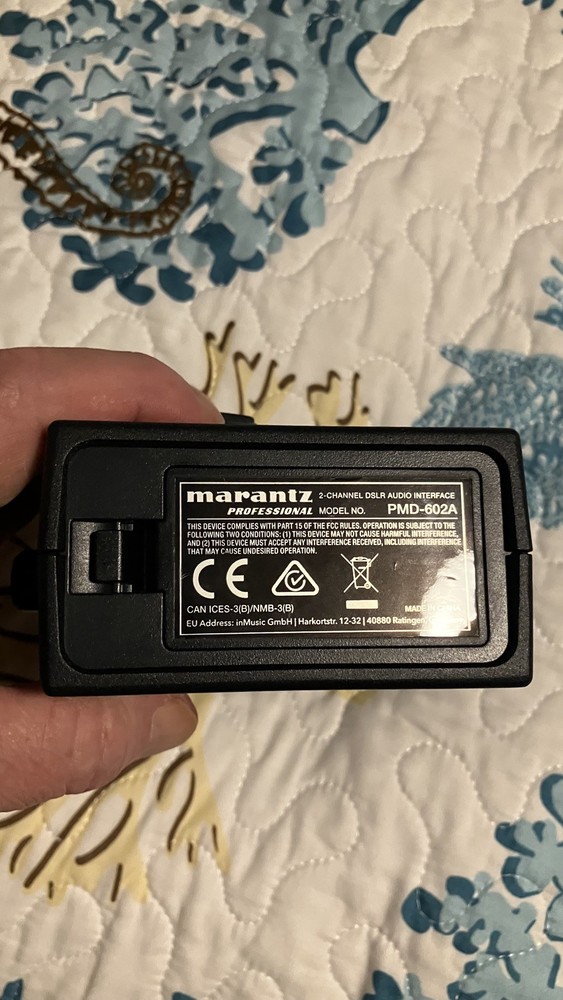 Marantz PDM-602a DSLR Audio Interface