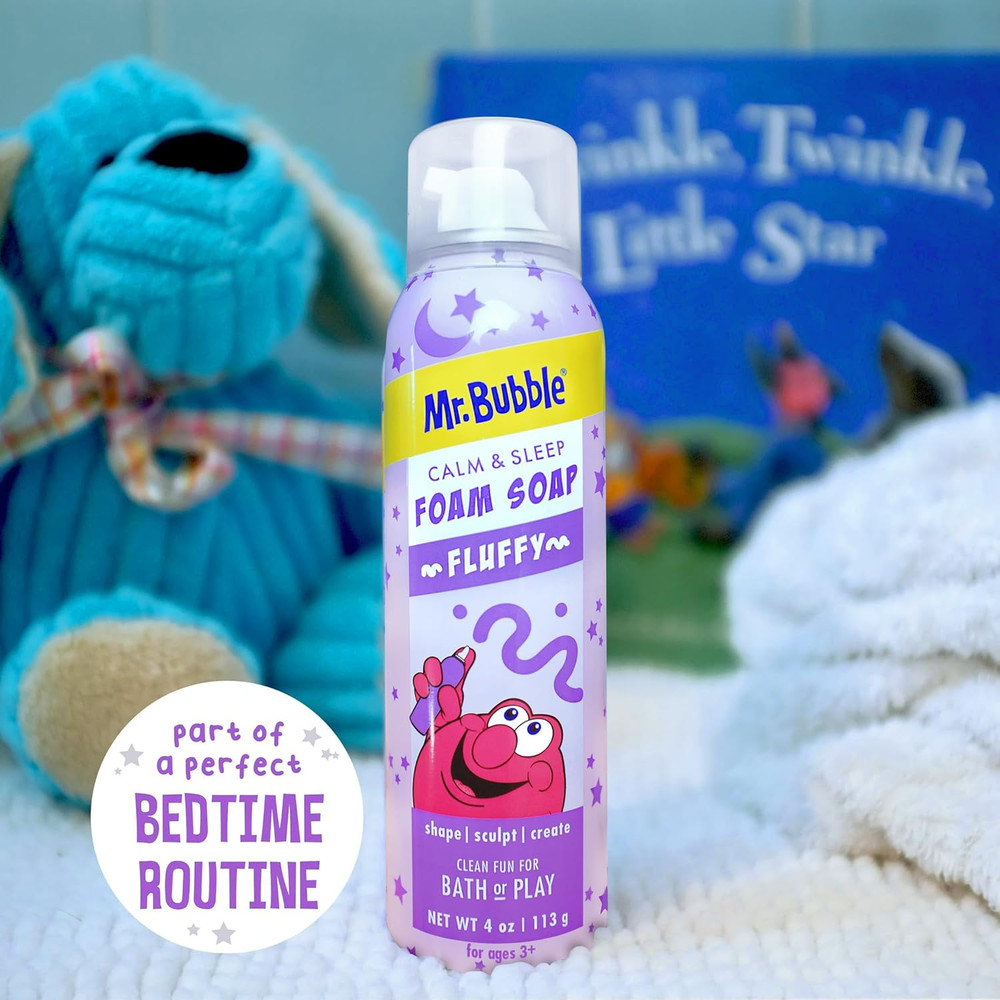 Mr. Bubble Calm & Sleep Foam Soap, 4 Oz, 4 Pack