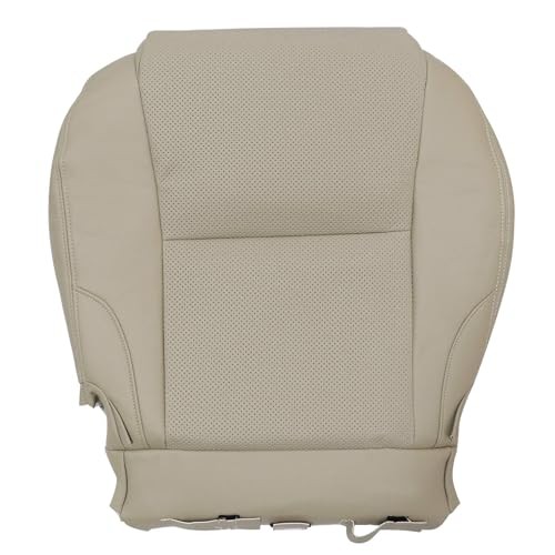Front Driver & Passenger Bottom & Top Lean Back Replacement Leather Seat Tan