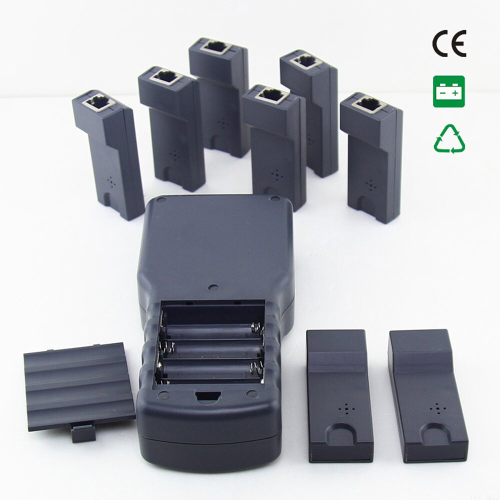 NOYAFA NF-8108M Network Cable Tester Wire Length Tester with 8 Remote Units