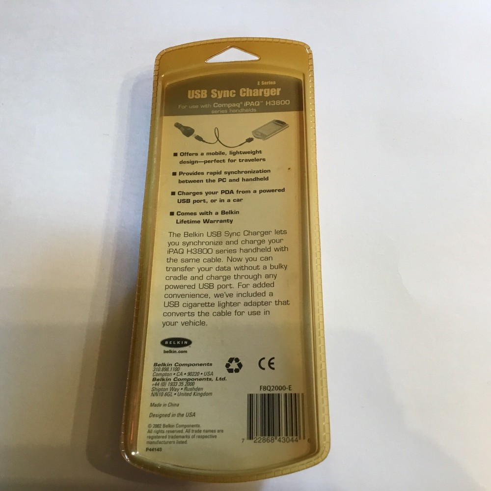 USB Syn Charger iPaq H3800