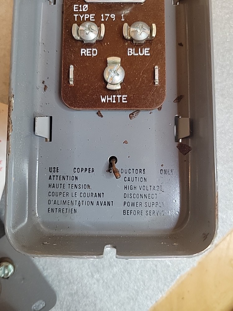 White Rodgers Room Thermostat Type 179, Style B3M