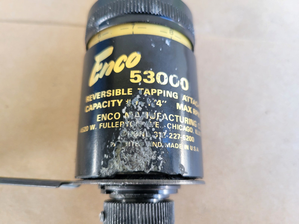 ENCO #53000 REVERSIBLE TAPPING HEAD W 1/2" SHANK