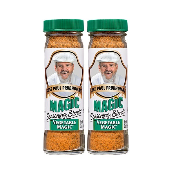 Chef Paul Magic Vegetable Seasoning Blend 2oz 2-Pack 2027+