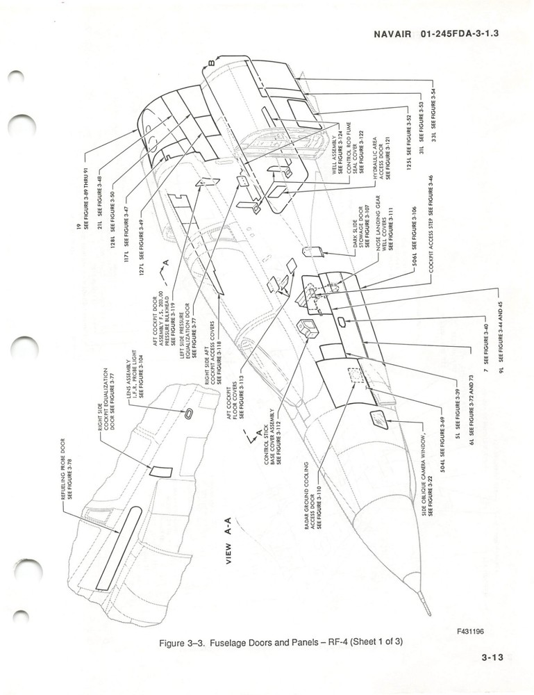 F-4 Phantom (Navy) 2000 Structural Repair-Doors & Rem Panels Flight Manual - CD