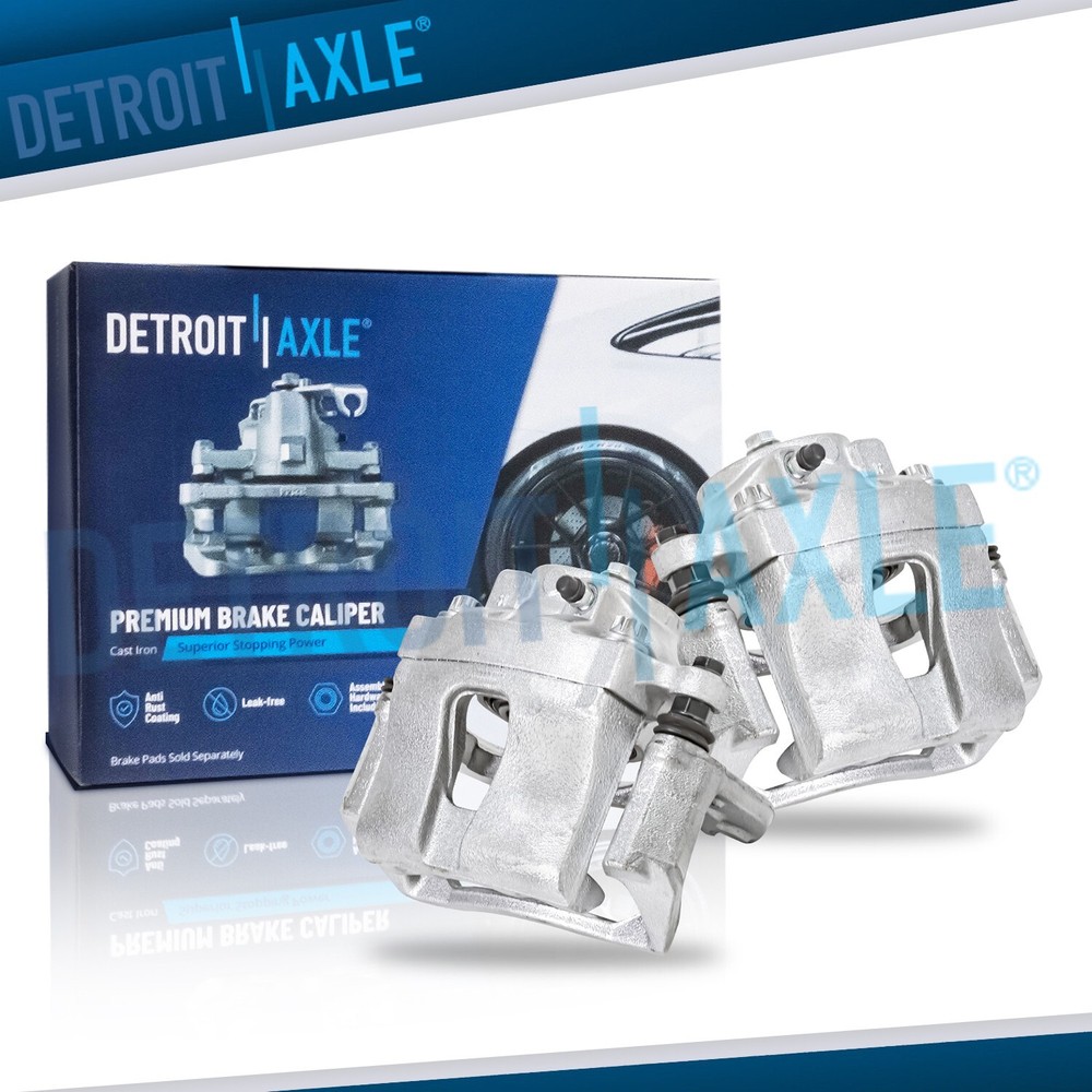Front Left Right Side Brake Calipers w/ Brackets for Hyundai Sonata Kia Optima