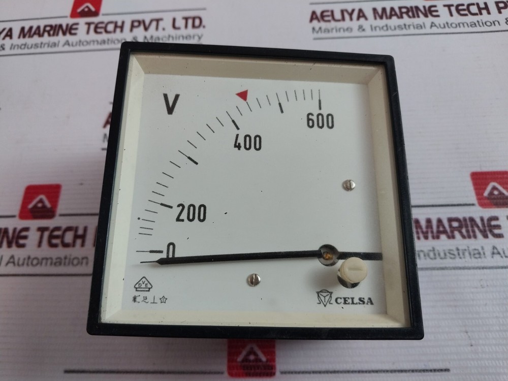 Celsa 0-600V Voltmeter