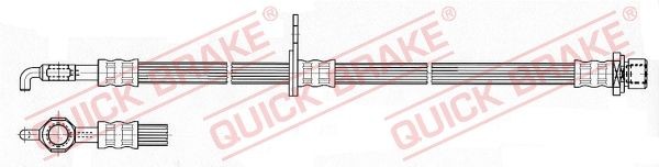 Brake Hose QUICK BRAKE QB59964