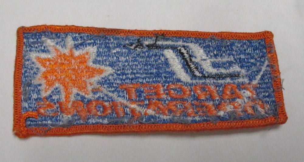 US AIR FORCE TARGET OPERATIONS PATCH Used Original Vintage