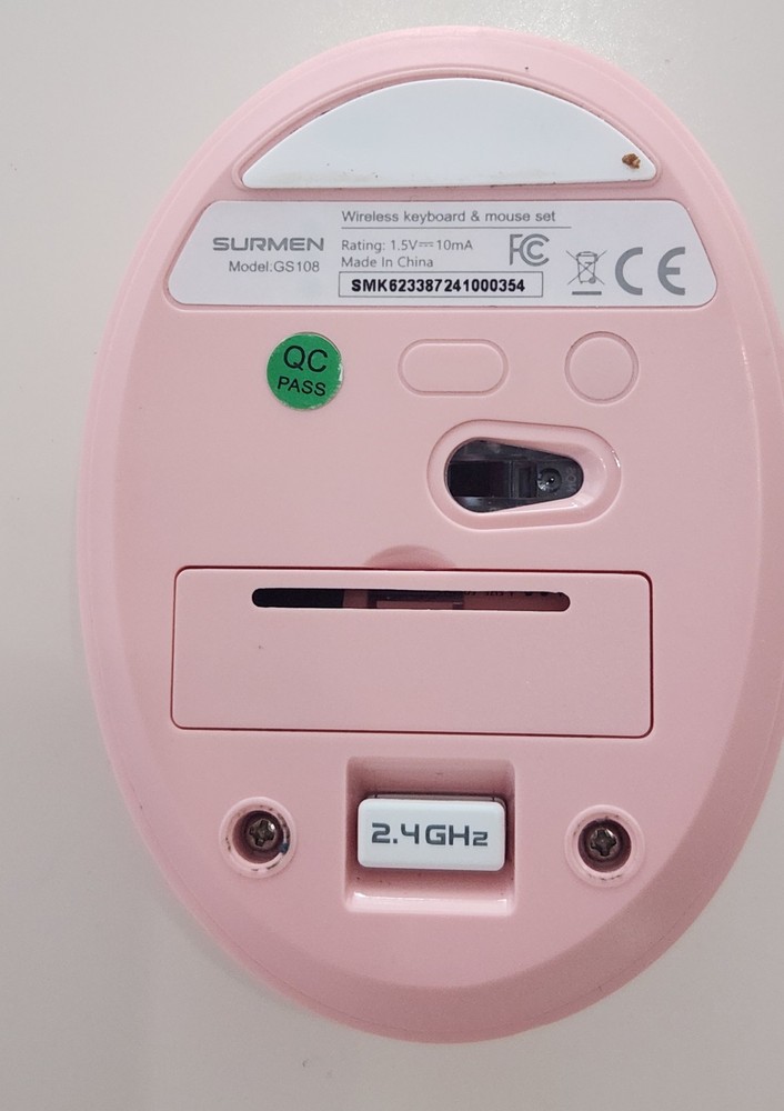Surmen GS108 Wireless Mouse Pink