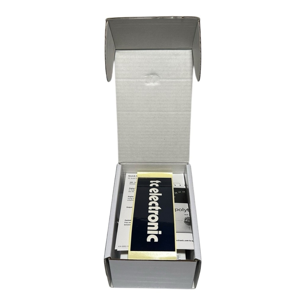 TC Electronic POLYTUNE3 Buffer Pedal Tuner