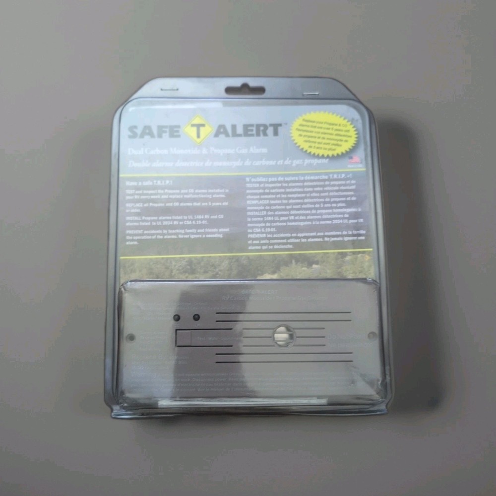 MTI Industry 35-742-BR Safe-T-Alert Carbon Monoxide Propane Leak Detector Camper