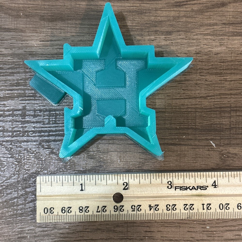 H Star Silicone Freshie Mold
