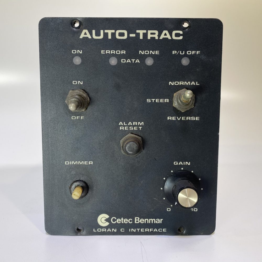 Cetec Benmar Auto-Trac Loran C Interface for Compu Course 220 Autopilot AS-IS
