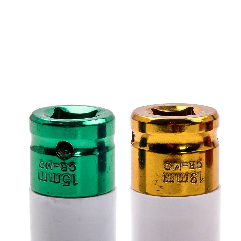 5PC 1/2" Lug Nut Socket Set Impact Soc Thin Wall Socket Wheel Protector kit