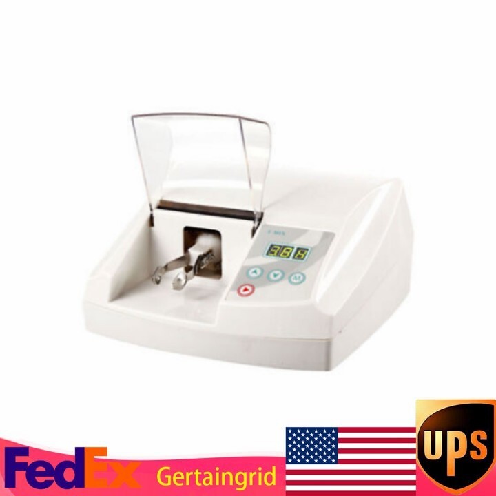 Dental Lab Digital Amalgamator Amalgam Capsule Mixer Triturator Speed Adjustable
